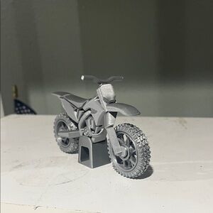 Gray Toy Motorcycle